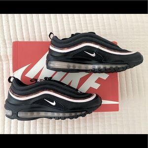 Nike Air Max 97 Black Woodgrain CU4751-001 Womens US Size 8.5 Barely Rose Black